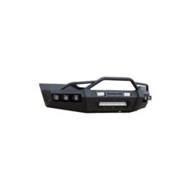 Iron Cross Matte Black Hardline Front Bumper w/ Bar Toyota Tundra 2014-2020- IRON-62-715-14