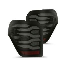 AlphaRex 10-21 Toyota 4Runner LUXX LED Taillights Blk w/Activ Light/Seq Signal - 690040