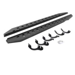 Go Rhino 14-22 Toyota 4Runner (No Ltd/Ngtshd) RB20 Slim Running Boards Kit(w/Brackets) - Bedliner Ct - 69442568ST