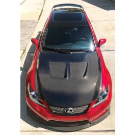 NOVEL Racing Japan Carbon Fiber Hood / Cooling Bonnet for Lexus IS-F (CFRP)
