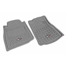 Rugged Ridge All Terrain Floor Liner, Front Pair, Gray, Auto 05-11 Tacoma Toyota Tacoma 2005-2011- RUGG-84904.10
