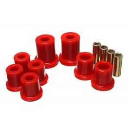 Energy Suspension 03-09 Lexus GX470 / 03-09 Toyota 4Runner 2WD/4WD Red Front Control Arm Bushing Set - 8.3128R