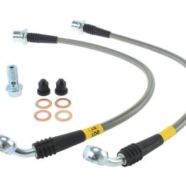 StopTech 06-08 Lexus IS350 / 06 GS300/GS430 Stainless Steel Front Brake Lines - 950.44003