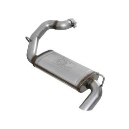 aFe MACH Force-Xp Hi-Tuck 3in 409 SS 18-20 Jeep Wrangler JL 2.0/3.6 Axle-Back Exhaust - 49-48080