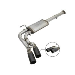 aFe Power Rebel Series 3in 409SS Cat-Back Exhaust w/ Black Tips 05-15 Toyota Tacoma V6-4.0L - 49-46033-B
