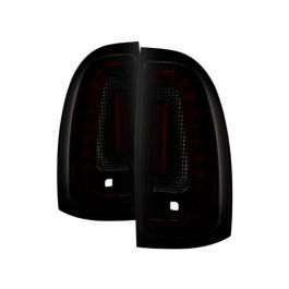 Spyder Auto LED Tail Lights Black Smoke Toyota Tacoma 2005-2015- SPYD-ALT-YD-TT05V2-LB-BSM