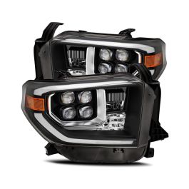 AlphaRex Toyota Tundra NOVA-Series Projector Headlights Black 2014-2020 Alpharex- ALPH-880730
