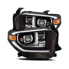 AlphaRex Toyota Tundra PRO-Series Projector Headlights Black 2014-2020 Alpharex- ALPH-880779