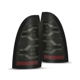 AlphaRex 05-15 Toyota Tacoma LUXX LED Taillights Alpha Blk w/Activ Light/Seq Signal - 680050