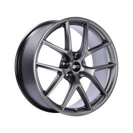 BBS CI-R 20x10.5 5x114.3 ET39 Platinum Silver Polished Rim Protector Wheel - 82mm PFS/Clip Required - CI0403PSPO