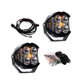 Baja Designs LP4 Pro Spot LED - Clear (Pair) - 297801