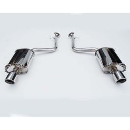 Invidia 13+ Lexus IS 250/IS 350 Q300 w/ Rolled Stainless Steel Tips Axle-Back Exhaust - HS13LISG3S