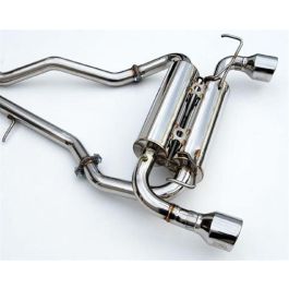 Invidia 14+ Infiniti Q50 Gemini w/ Rolled Stainless Steel Tips Cat-Back Exhaust - HS14IQ5GIS