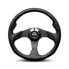 Momo Jet Steering Wheel 350 mm - Black AirLeather/Black Spokes - JET35BK0B