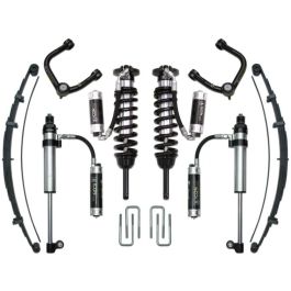 ICON 05-15 Toyota Tacoma 0-3.5in/16-17 Toyota Tacoma 0-2.75in Stg 9 Suspension System w/Tubular Uca - K53009T
