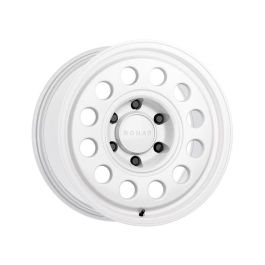 Nomad N501SA Convoy 16x8in / 6x139.7 BP / -10mm Offset / 106.1mm Bore - Gloss White Wheel - N501SA-68060-10