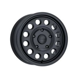 Nomad N501SB Convoy 17x7.5in / 6x130 BP / 50mm Offset / 84.1mm Bore - Satin Black Wheel - N501SB-77563+50