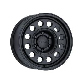 Nomad N501SB Convoy 16x8in / 6x139.7 BP / -10mm Offset / 106.1mm Bore - Satin Black Wheel - N501SB-68060-10