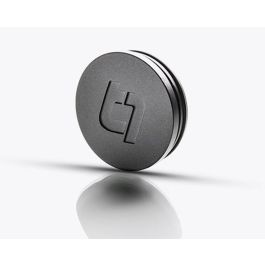 Titan 7 Center Cap 58mm Flat Satin Titanium Set of 4 - TACC58FST4P