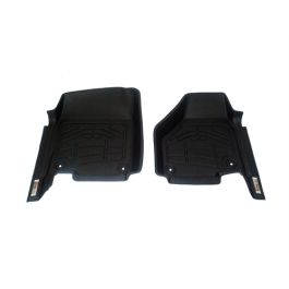 Westin 2005-2011 Toyota Tacoma Wade Sure-Fit Floor Liners Front - Black - 72-110032