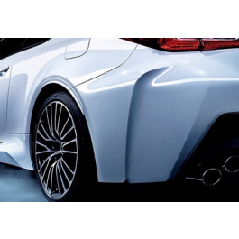 Lexus JDM OEM Fender Arch Molding for Lexus RC F Painted OEM White COLOR 083