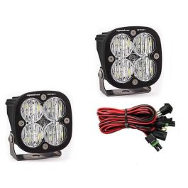 Baja Designs Squadron Sport Wide Cornering Pair LED Light Pods - Clear - 557805