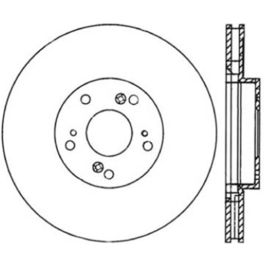 Stoptech 06-08 Honda Civic Si Front CRYO-STOP Rotor - 120.40057CRY