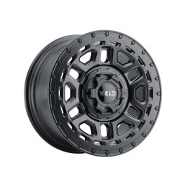 Weld Off-Road CRUX Satin Black 6x139.7 Lug Wheel; 17x9 -12mm offset (5 Wheel Package)