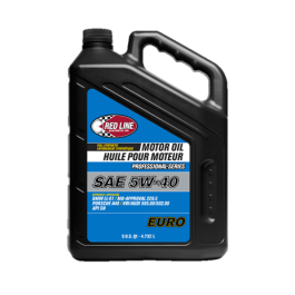 Red Line Pro-Series Euro 5W40 Motor Oil - 5 Quart - 12905