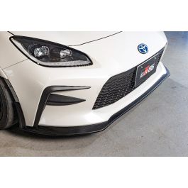 GROW Design ABS Gloss Black Painted Front Spoiler and Garnish for 2021+ Toyota GR 86 - GRDE-GR86-ABS-FSG-GB