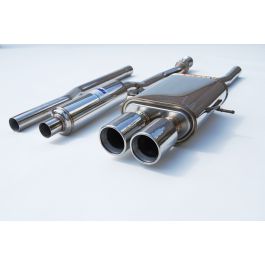 Invidia 07+ R56 Mini Cooper S Q300 Stainless Steel Tip Cat-back Exhaust - HS07MCSGTP