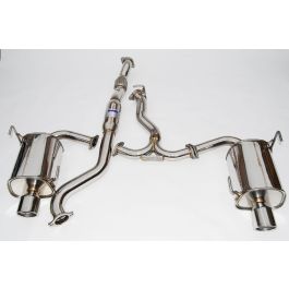 Invidia 08-09 WRX Sedan Q300 Dual Stainless Steel Tip Cat-back Exhaust - HS08SW4GT3