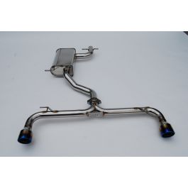 Invidia 09-14 Volkswagen Golf Gen 6 GTI 2.0T Q300 Titanium Tip Cat-back Exhaust - HS09GF6G3T