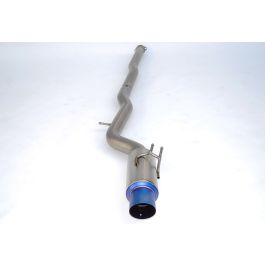 Invidia 2009+ EVO X 80mm Single Outlet Full Titanium Cat-Back Exhaust - HS09MEXTRG