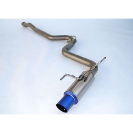 Invidia 2015+ WRX/STi 4 Door 80mm Single Outlet Full Titanium Cat-Back Exhaust - HS15SW4TRG