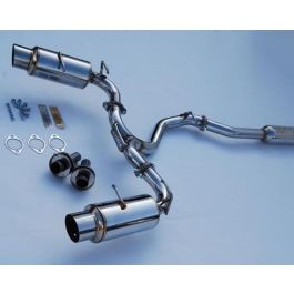 Invidia 12 Scion FRS/BRZ 60mm N1 Polish Tip Cat- Back Exhaust - HS12SSTGTP