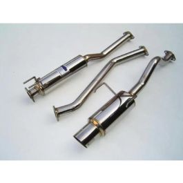 Invidia 01+ Civic EX 2DR/4DR 60mm (101mm tip) Cat-back Exhaust - HS01HC2GTP