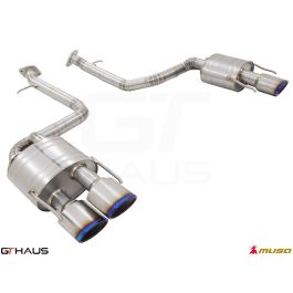 GTHaus Meisterschaft GTS (Non-Valved) Titanium Axleback Oval Tips for Lexus GS-F 2015-2020 - LE0322518