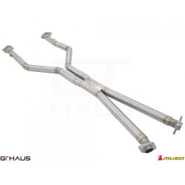 GTHaus Meisterschaft Cat-Back LSR pipe (Front + Mid Section) Titanium Midpipe for Lexus IS500 2021-2023 - LE0724000