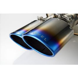 NOVEL Racing Japan Titanium Burnt Exhaust Tip - NOV-UNI-001