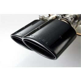 NOVEL Racing Japan Carbon Fiber Exhaust Tip - NOV-UNI-003