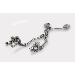 NOVEL Racing Japan Full Headerback Exhaust System for Lexus IS F (Exhaust Manifold / Center Pipe / Valved Rear Twin Muffler)