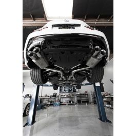 PTS True Dual Catback Exhaust - Joe Z Series for Lexus RC-F 2015+