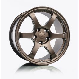 Titan 7 T-D6 Forged 6 Spoke Wheel 19x11 5x112 +40 Technica Bronze Rears for 2020 Supra