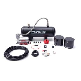 StanceParts Universal XL Complete Front Air Cup Kit - 14mm Shaft Diameter Ready to Install