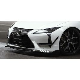 WALD International Sports Line Front Spoiler + LED DRL for Lexus LC500 2016-2017 - LC500.FL.17