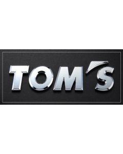 NEW TOM'S Racing Logo Emblem (Chrome) - TMS-08233-TS003