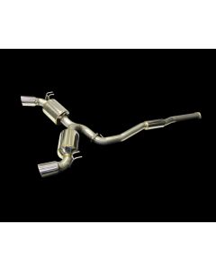 GReddy EVOlution GT 3" Stainless Steel Duel Muffler Catback Exhaust System Mitsubishi EVO X 2008-2015- GRED-10138300