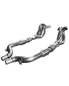 Kooks 1-7/8" x 3.0" Stainless Headers w/ Ultra High Performance Green Catted OEM Connection Pipe Ford Mustang 5.0L 4V 2015+- KOOK-1151H431
