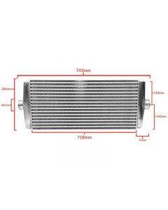 Greddy Universal Intercooler Spec Type-24, Mid 60mm Inlet|Outlet- GRED-12001410